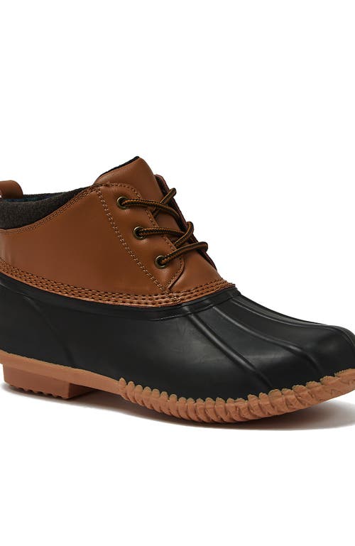 Lands' End Waterproof Ankle Duck Boots In Animal Print