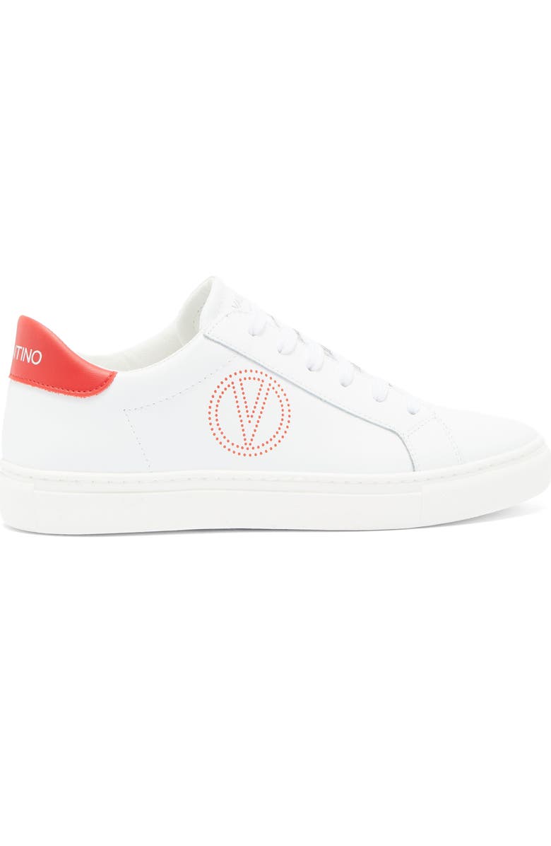 VALENTINO BY MARIO VALENTINO Petra Sneaker, Alternate, color, White Red