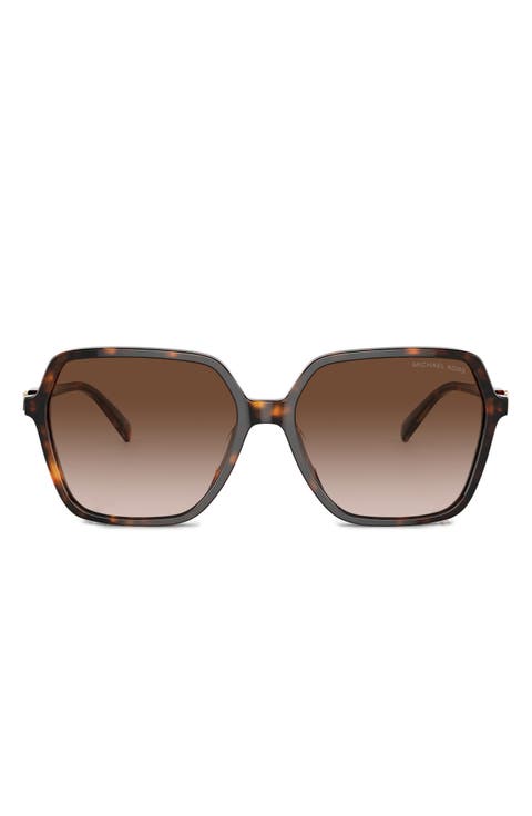 Jasper 58mm Square Sunglasses