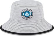 New Era Men's New Era Gray Charlotte FC Game Bucket Hat