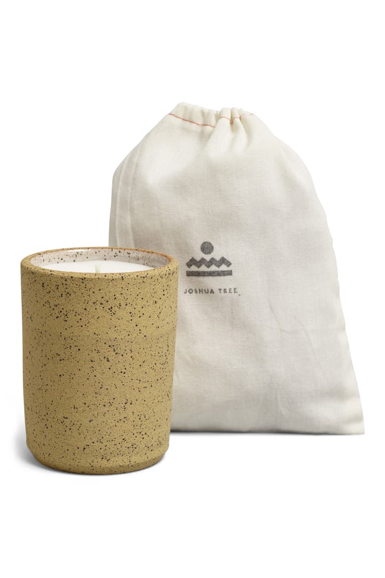 Joshua Tree Ceramic Candle, Alternate, color, RAW SPECKLE
