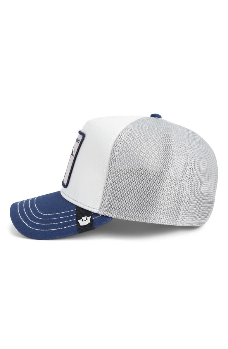 Goorin Bros. Tricolor Raven Patch Trucker Hat, Alternate, color, Multi Color