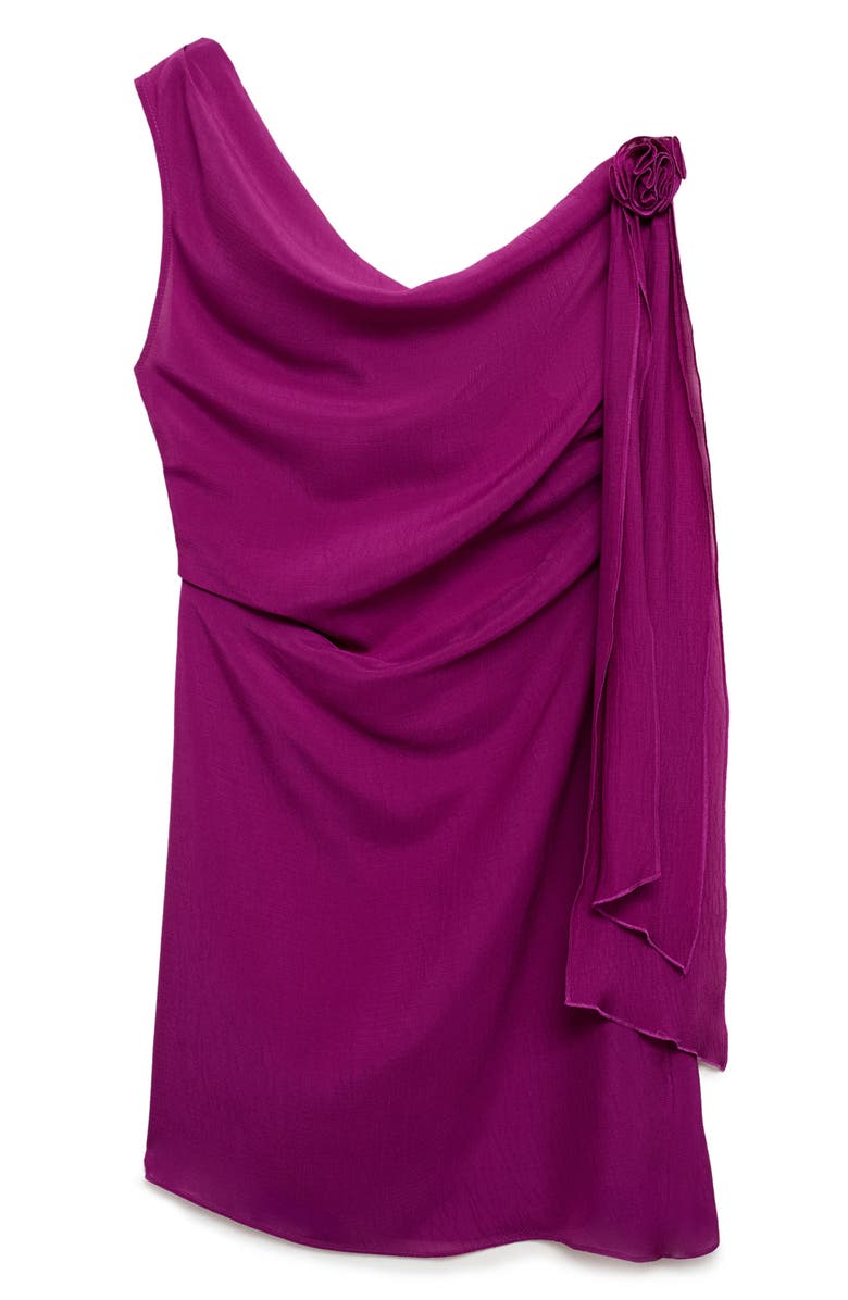 MANGO Flower Detail Sleeveless Top, Alternate, color, 