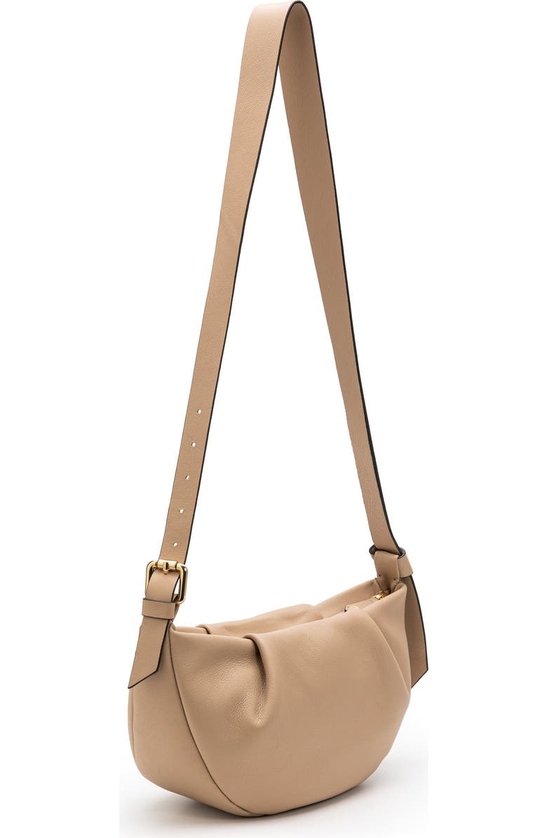 LA PORTEGNA Claudia Adjustable Strap Shoulder Crossbody, Alternate, color, Taupe