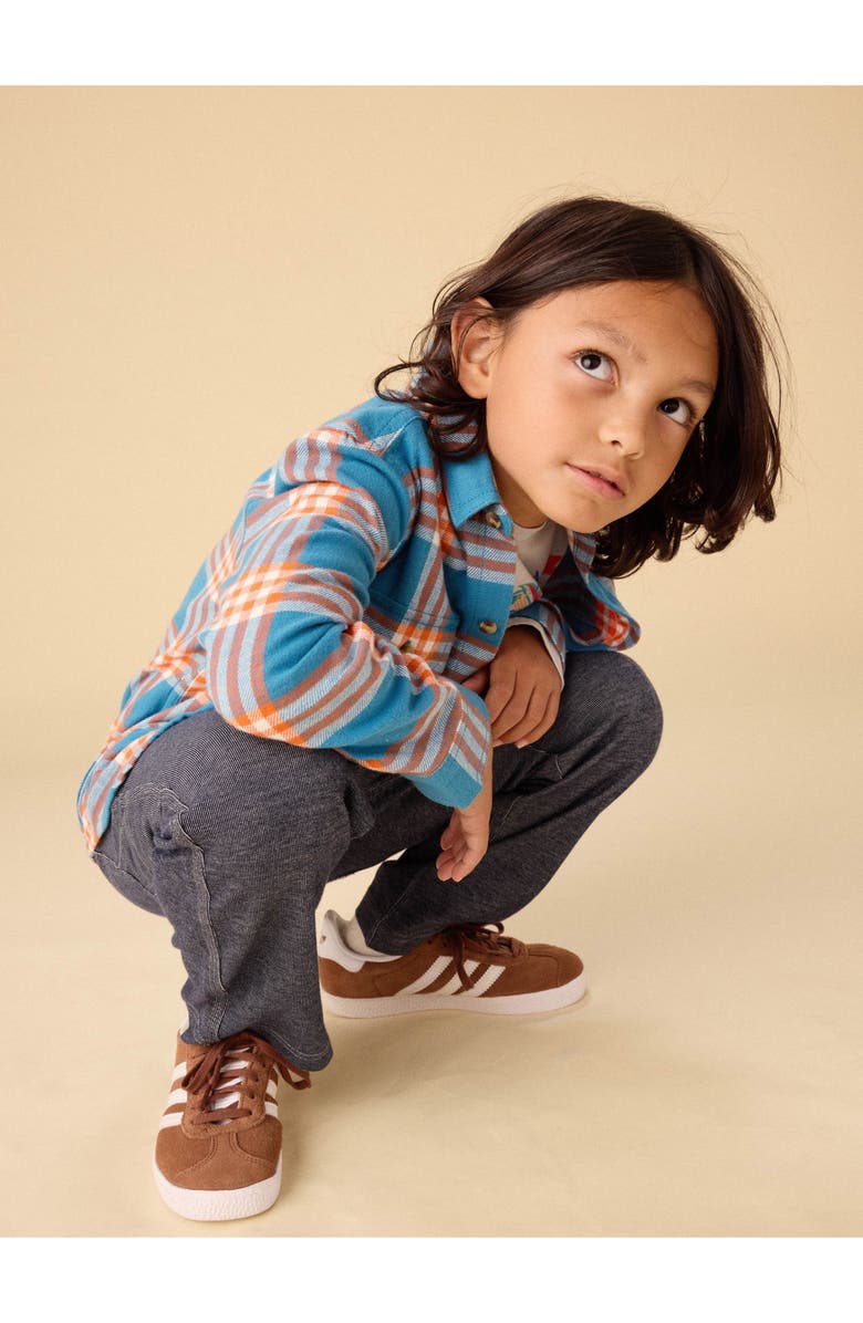 Tea Collection Flannel Button Up Shirt, Alternate, color, Korbp204