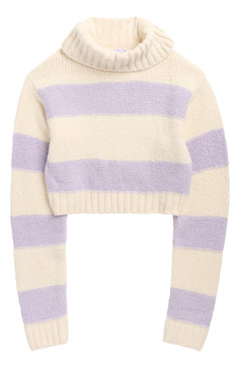 Crop Turtleneck Sweater