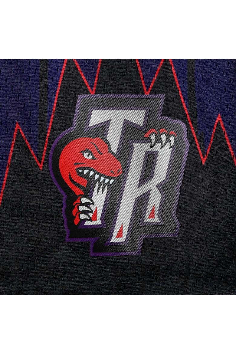 Men's Mitchell & Ness Purple Toronto Raptors Big & Tall Hardwood Classics Team Swingman Shorts, Alternate, color, Purple