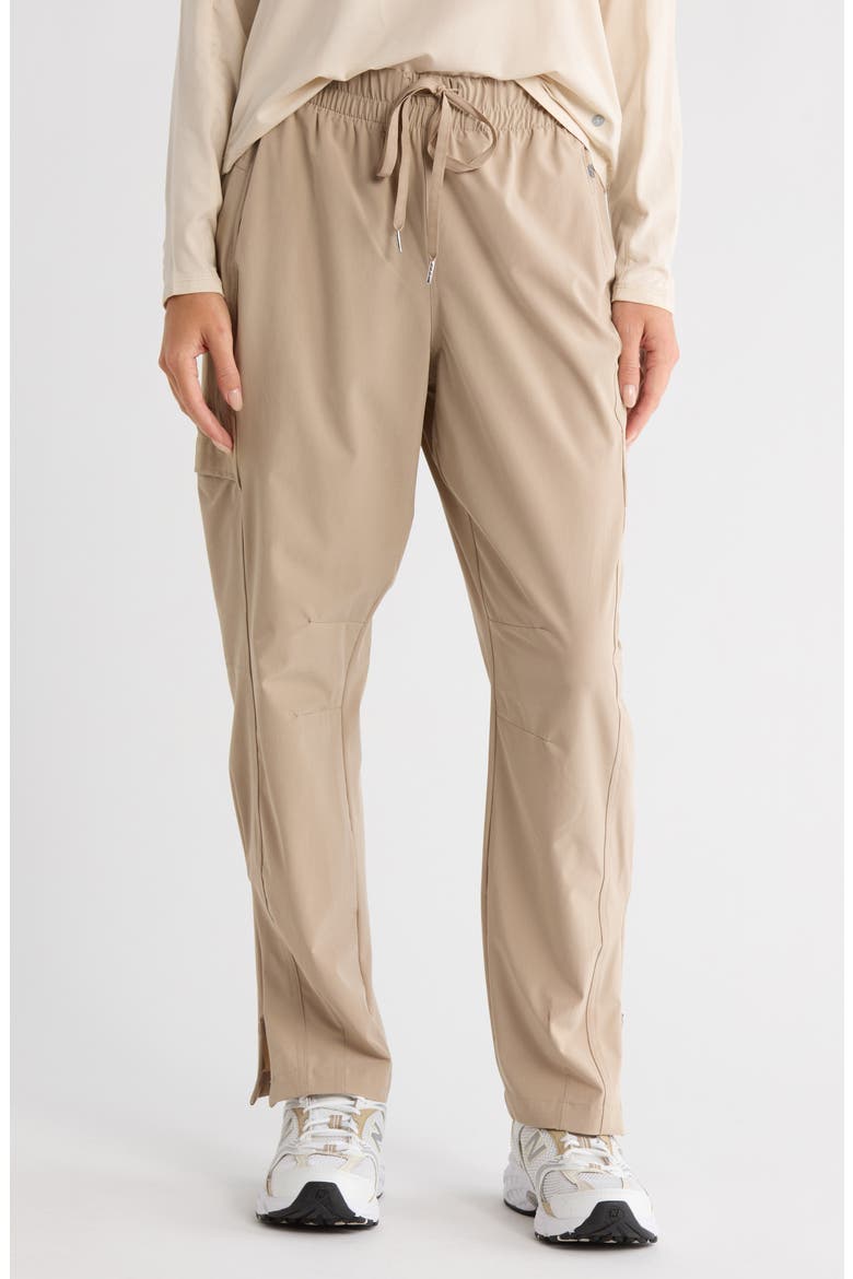 Woven Hike Pants, Main, color, COBBLE STONE