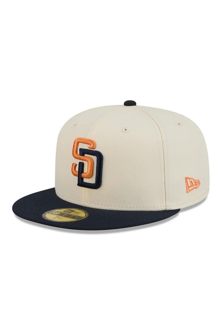 Men's New Era Cream/Obsidian San Diego Padres 2026 City Connect 59FIFTY Fitted Hat, Main, color, Cream