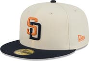 New Era Men's New Era Cream/Obsidian San Diego Padres 2026 City Connect 59FIFTY Fitted Hat