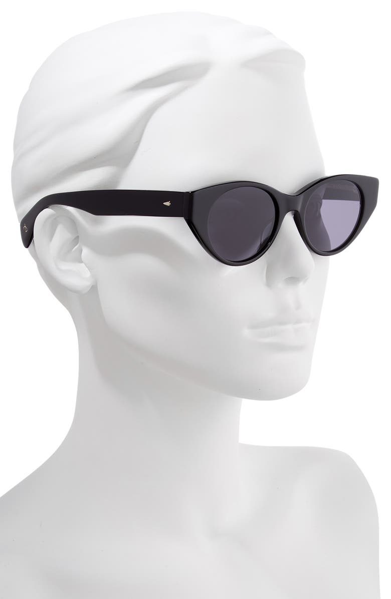 rag & bone 49mm Cat Eye Sunglasses, Alternate, color,