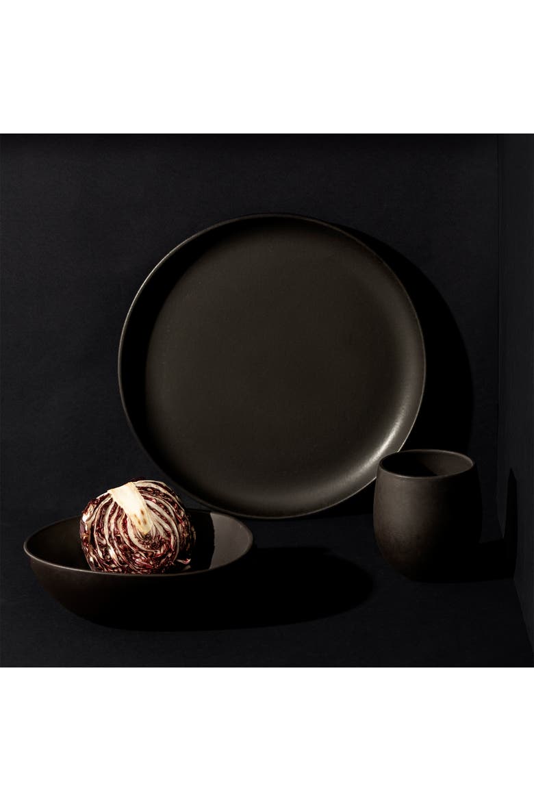 Gourmet Breakfast Dishes, Set of 12, Alternate, color, Matte Black