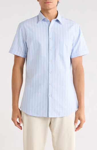 Roystone Stripe Sports Fit Button-Up Shirt