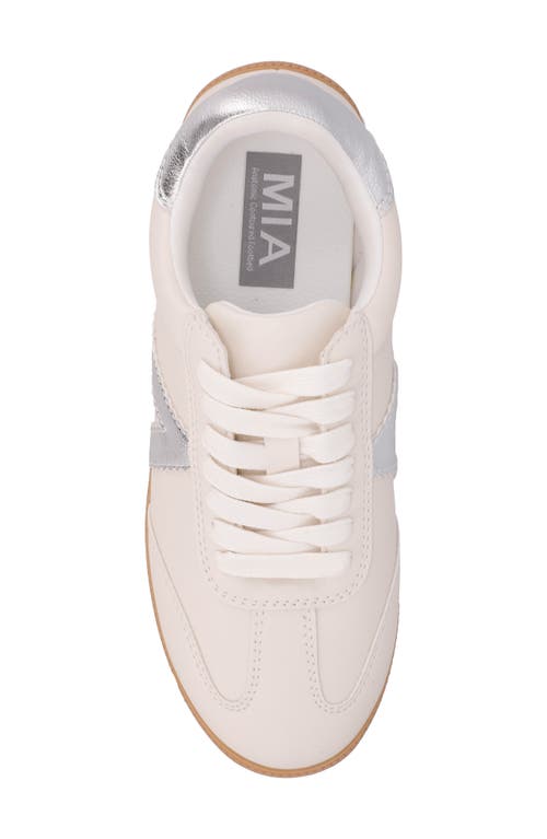 Mia Baker Sneaker In Ice/washed White
