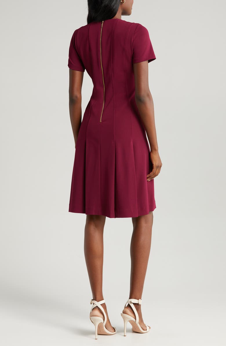 Tahari ASL V-Neck Dress, Alternate, color,