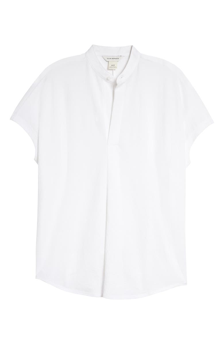 Club Monaco Jandina Shirt, Alternate, color, Blanc De Blanc