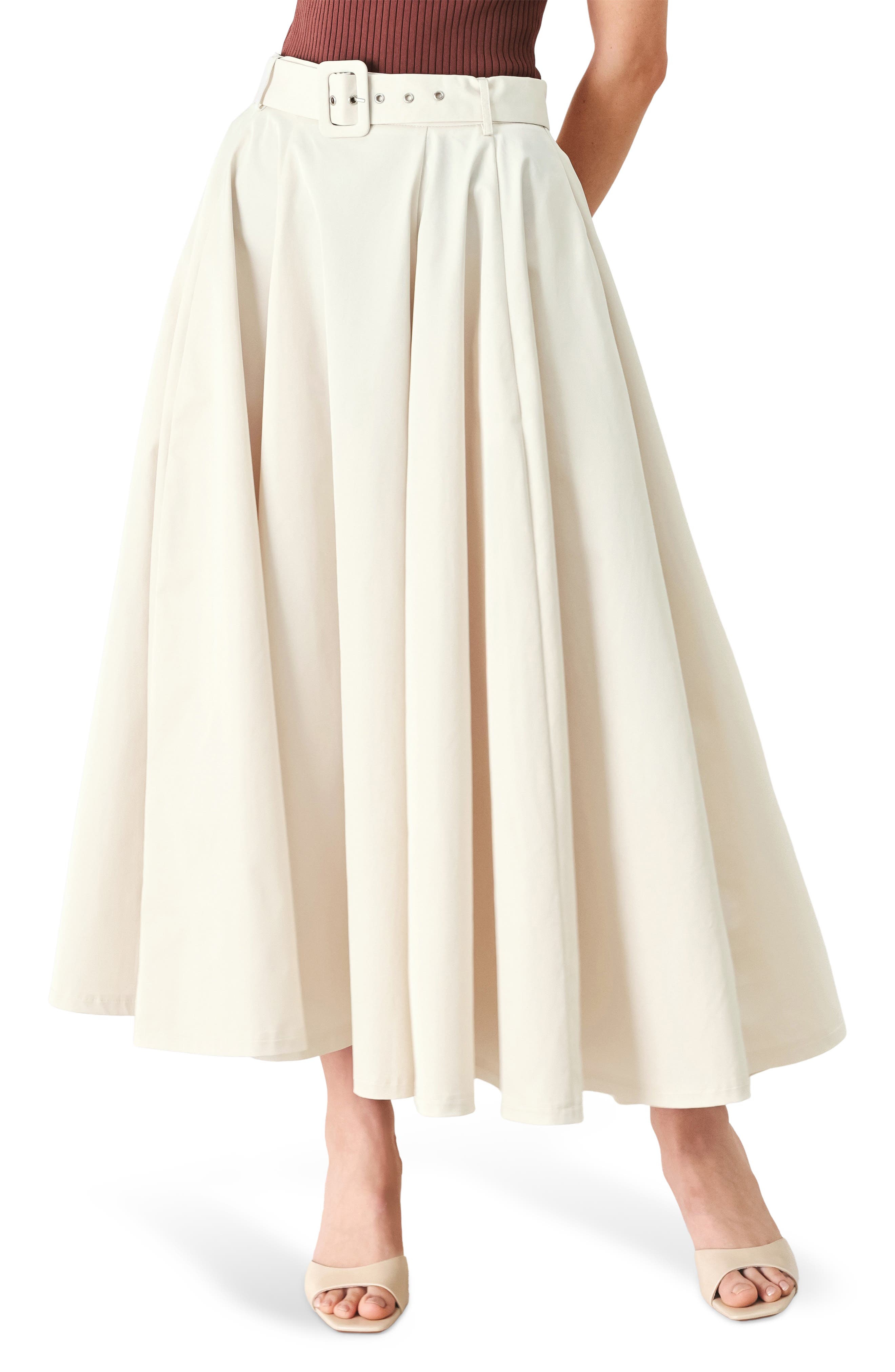 Circle Midi Skirt