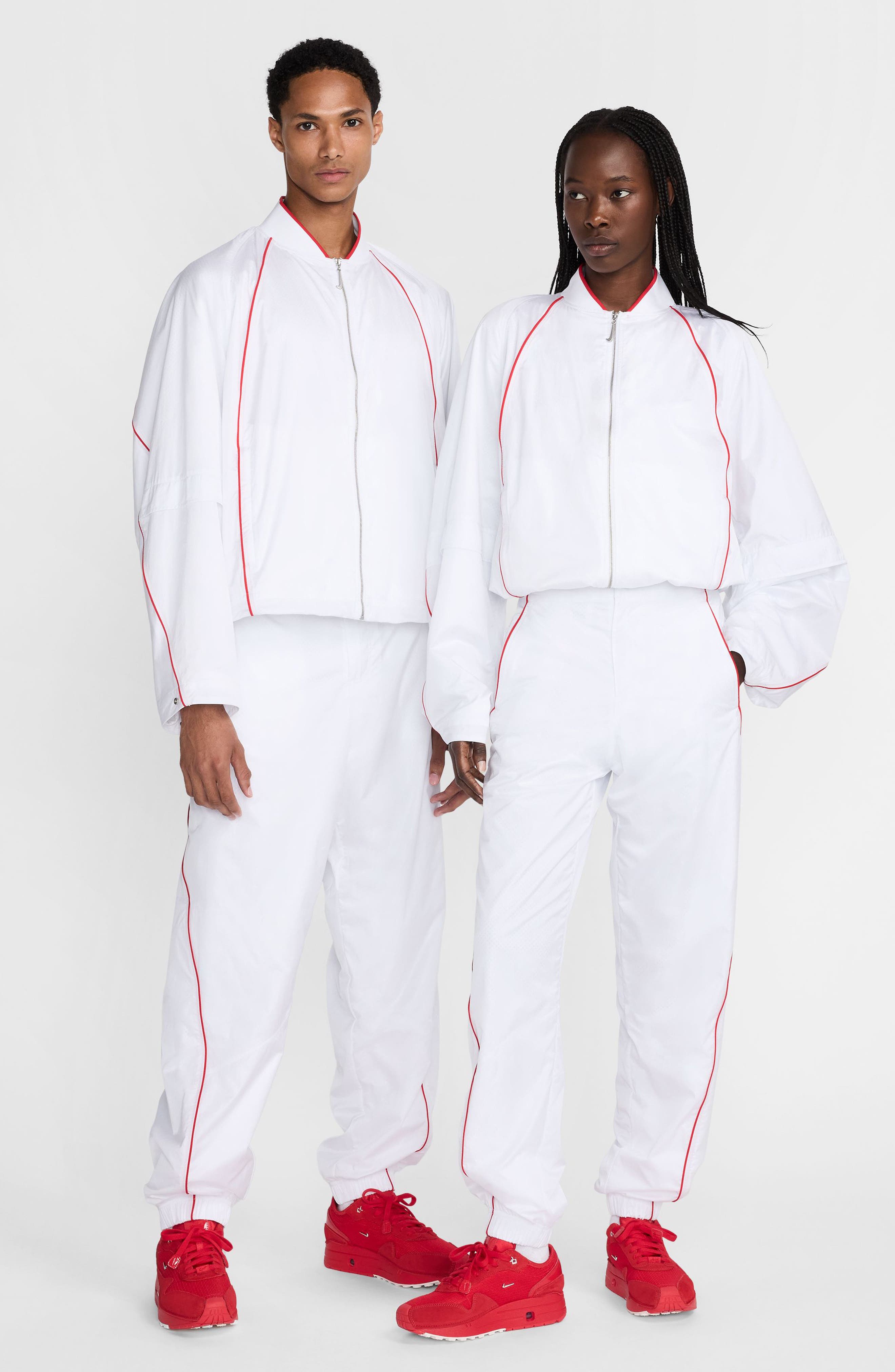 Nike x Jacquemus Water Repellent Track Jacket (Women) | Nordstrom