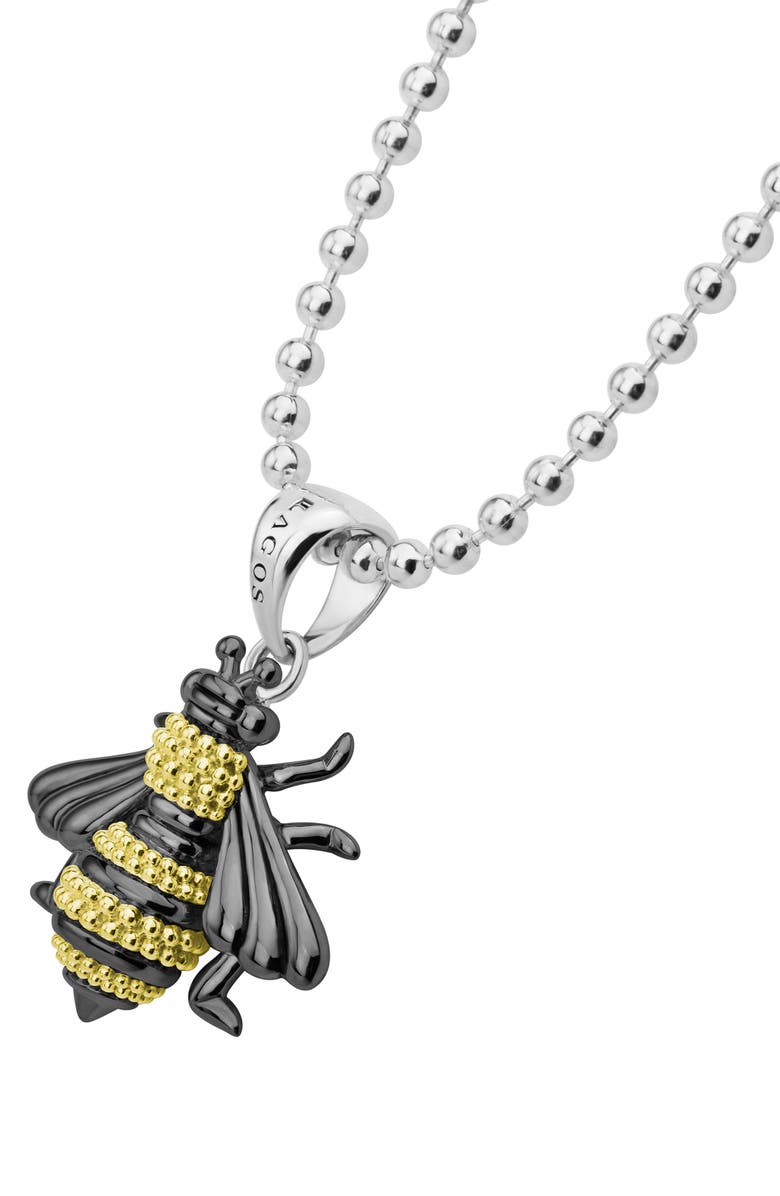 LAGOS Rare Wonders - Honeybee Pendant Long Necklace, Alternate, color, 