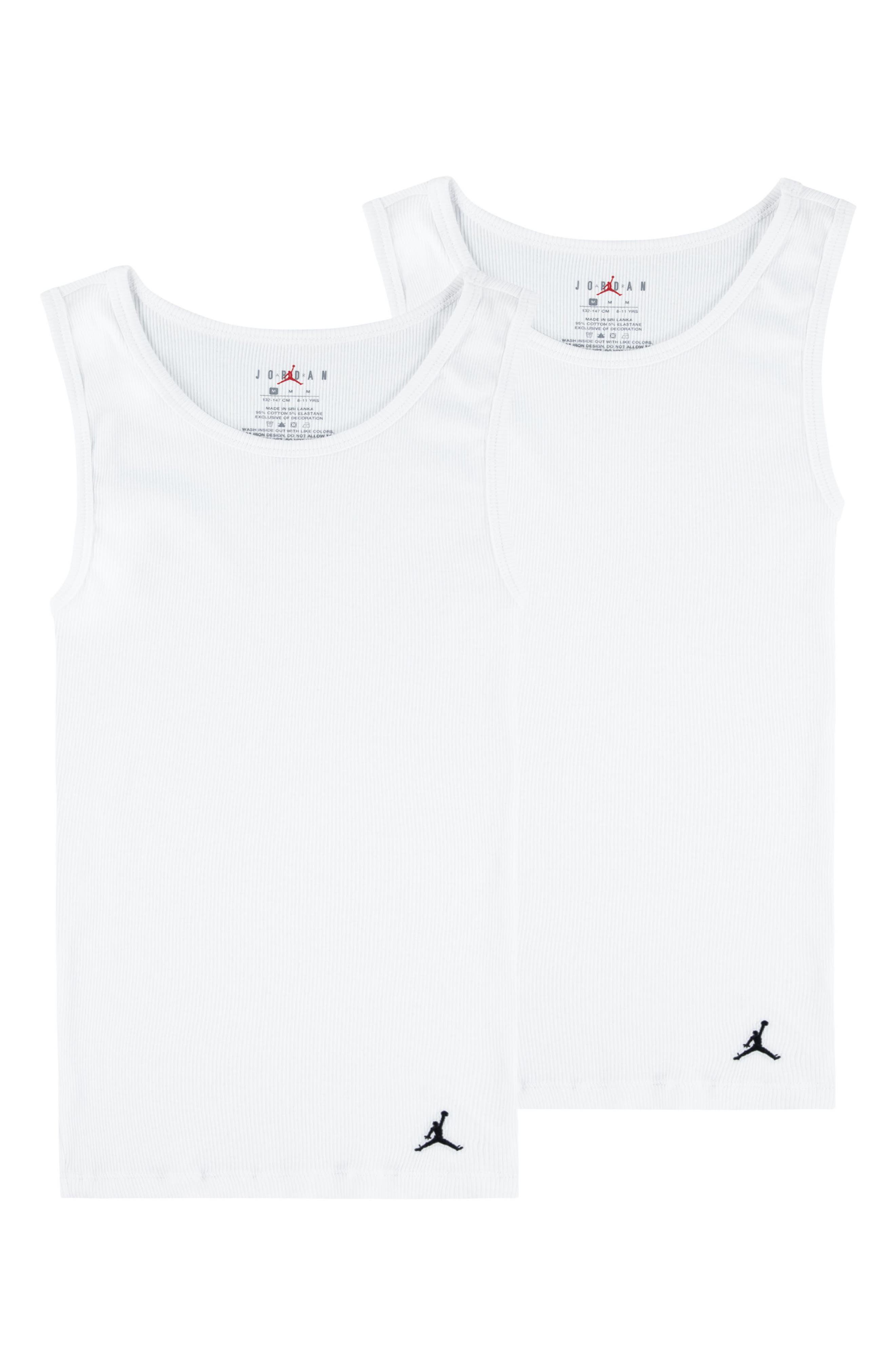 Jordan Kids' 2-Pack Ribbed Tank Tops