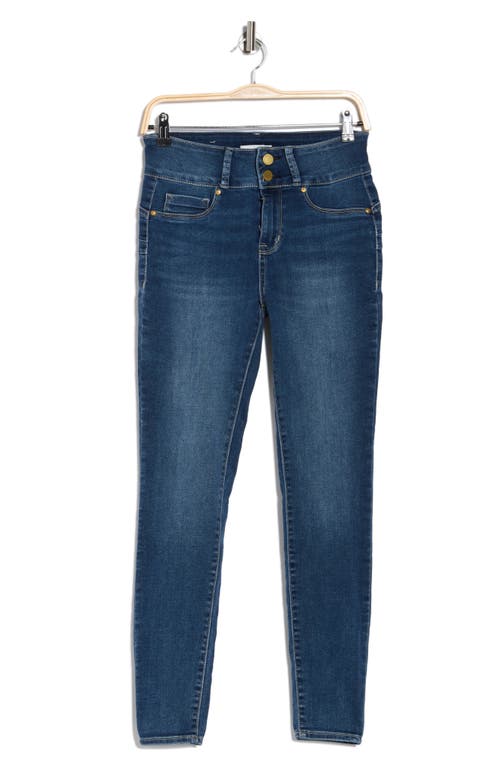 Seven7 High Waist Curvy Legging Jeans In Blue