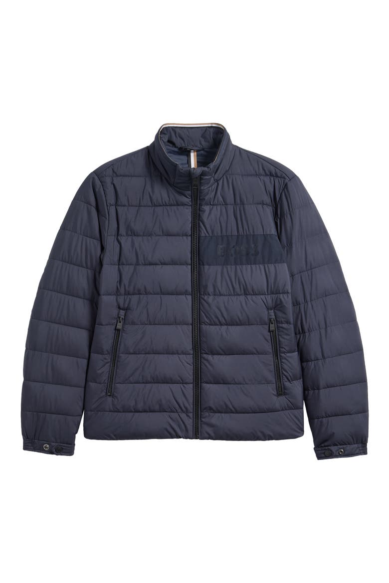 Cenitos Quilted Jacket, Main, color, NAVY