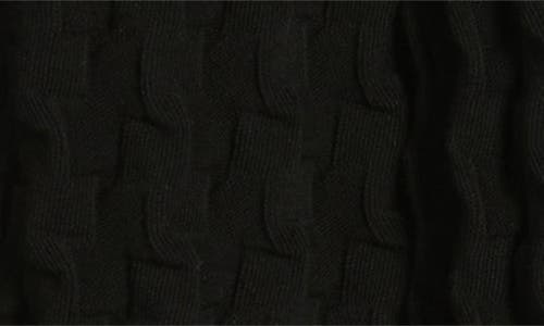 Margaret O'leary Gwen Open Cotton Cardigan In Black