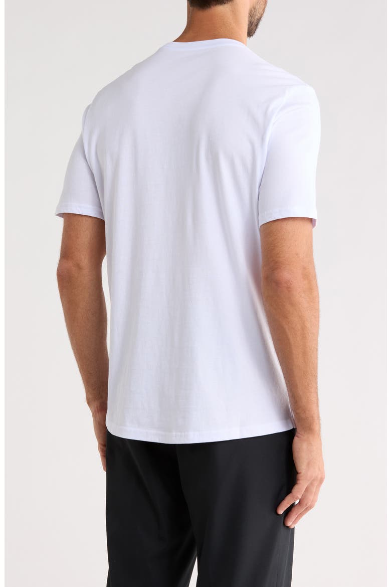 Shootout Logo Graphic T-Shirt, Alternate, color, WHITE