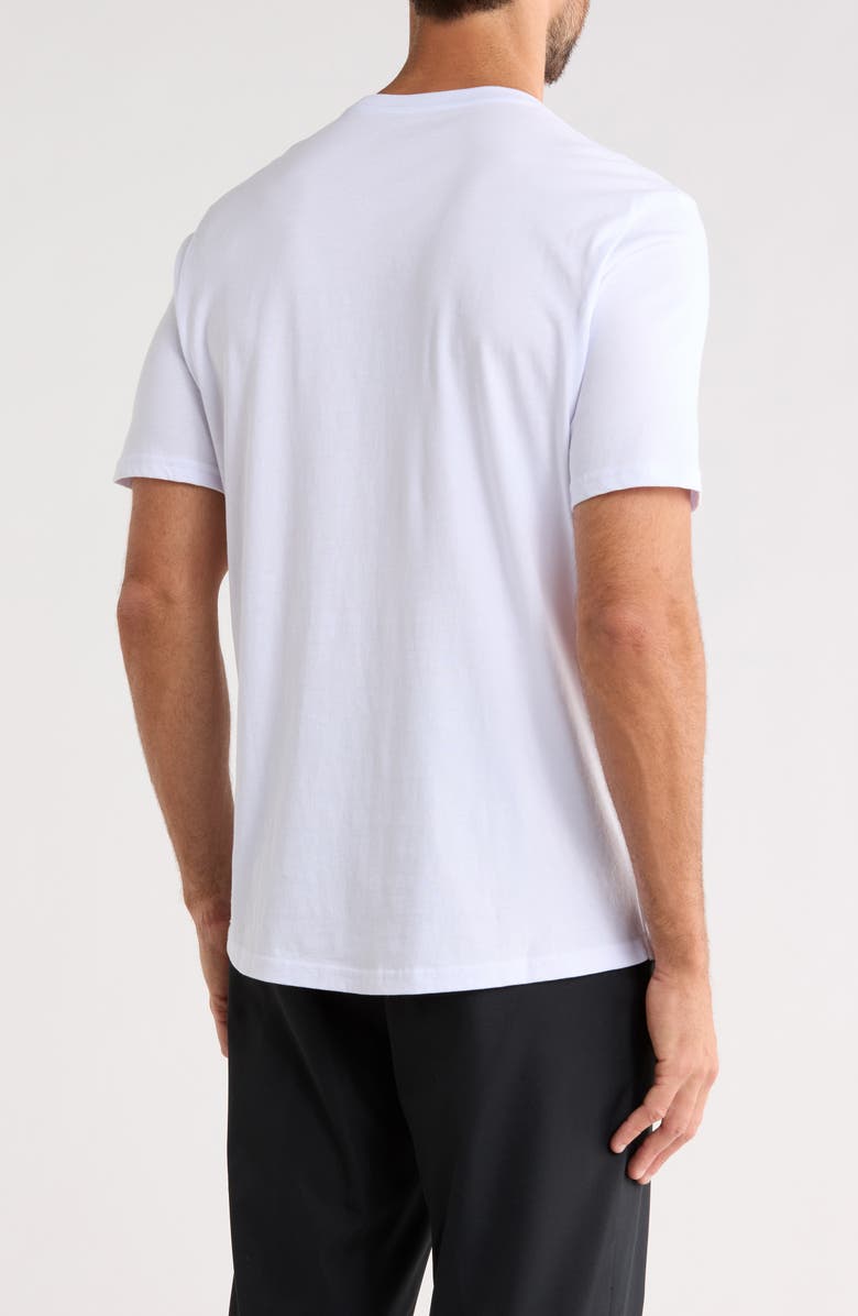 TravisMathew Shootout Logo Graphic T-Shirt, Alternate, color, White