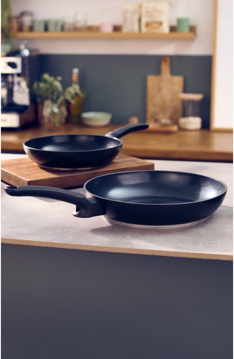 Fissler Ceratal<sup>®</sup> Evo Classic Ceratal<sup>®</sup> EVO Classic Ceramic Frying Pan Set 9.5" & 11" orbit black, Alternate, color, Orbit Black