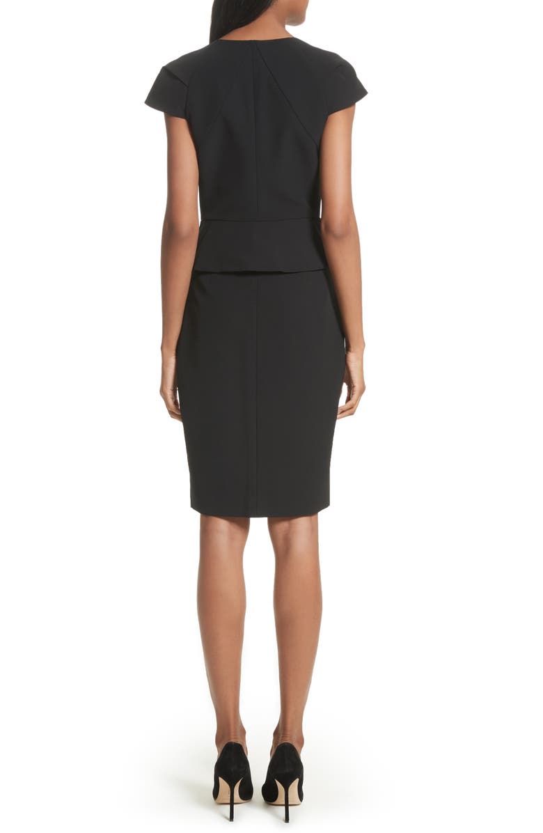 Ted Baker London Architectural Pencil Dress, Alternate, color, 