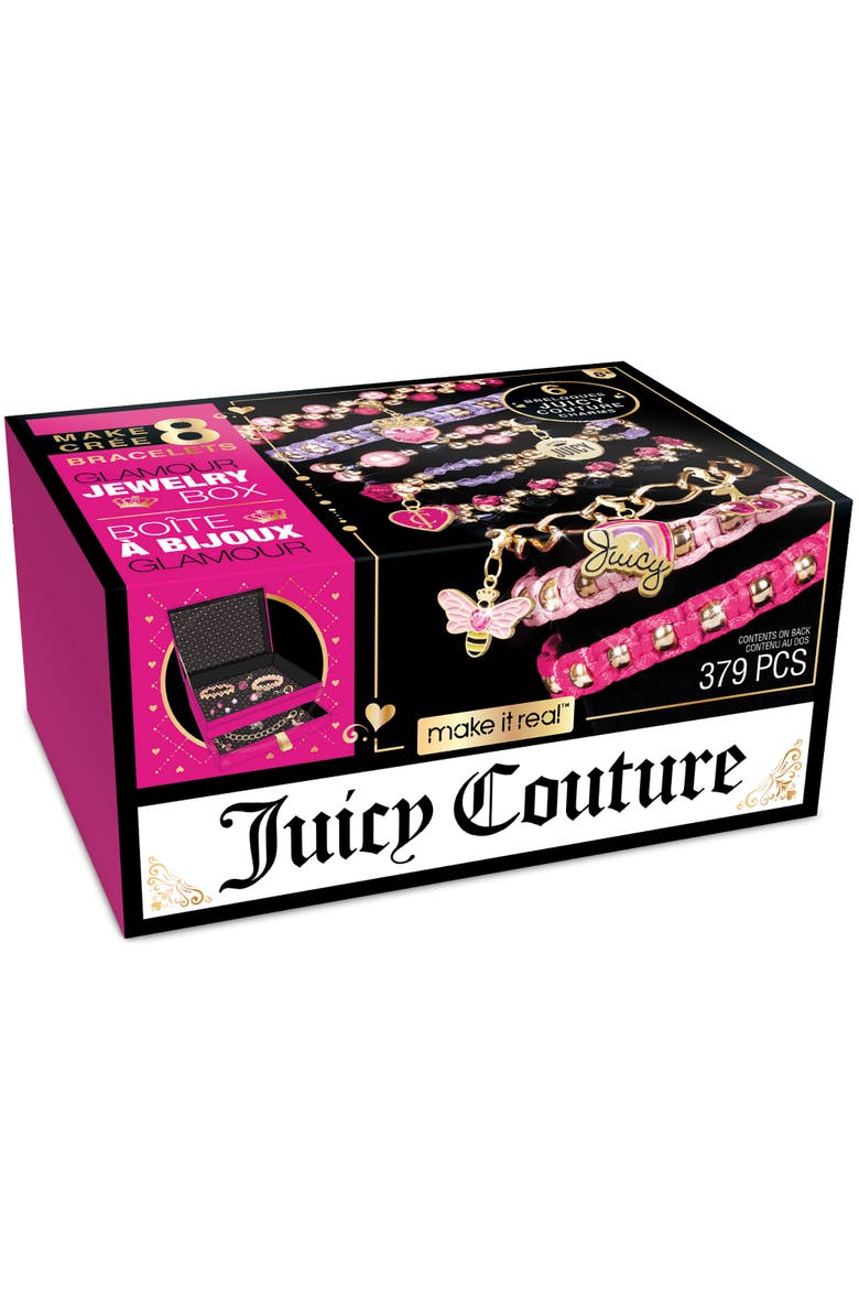 Glamour Box Jewelry Kit Create 8 Unique Charm Bracelets, Main, color, Multicolored