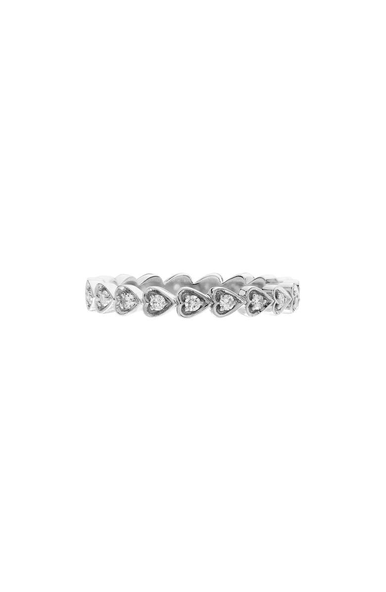 Sethi Couture Amor Diamond Heart Ring, Main, color,