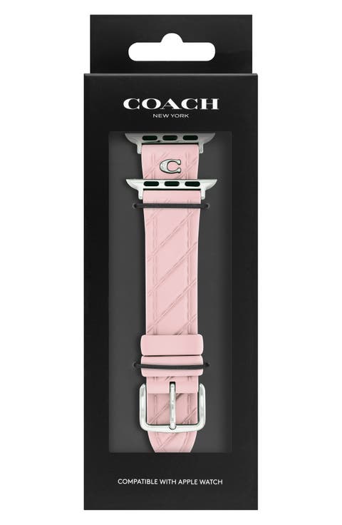 Quilted Silicone 38mm Apple Watch® Watchband