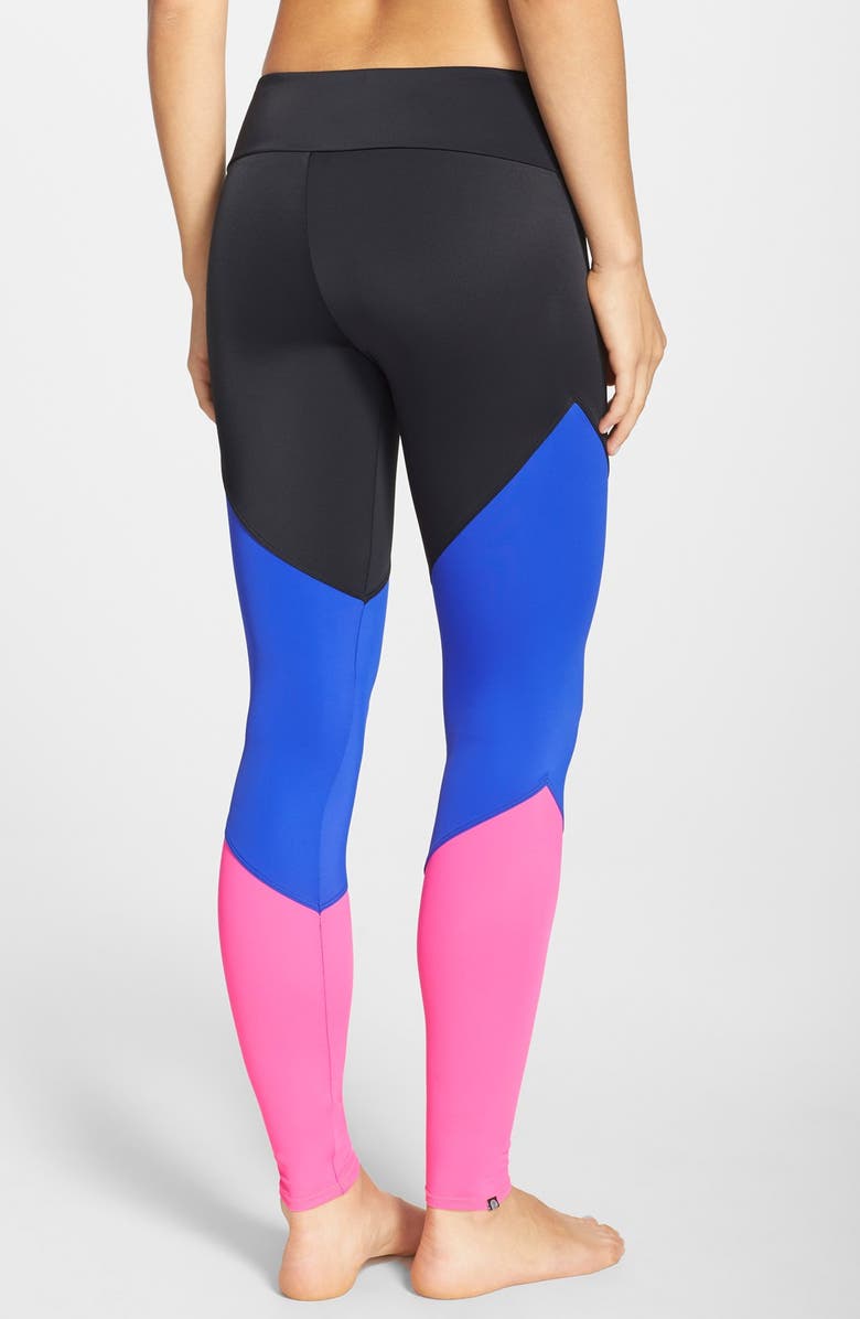 Onzie Colorblock Track Leggings, Alternate, color, 