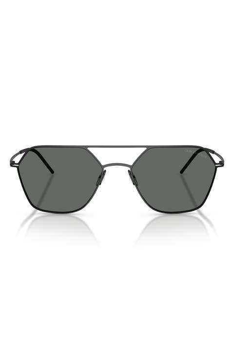 54mm Square Sunglasses