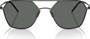 ARMANI 54mm Square Sunglasses
