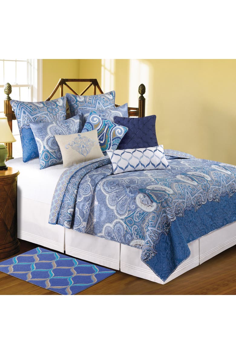 Daphne Quilt, Main, color, Blue