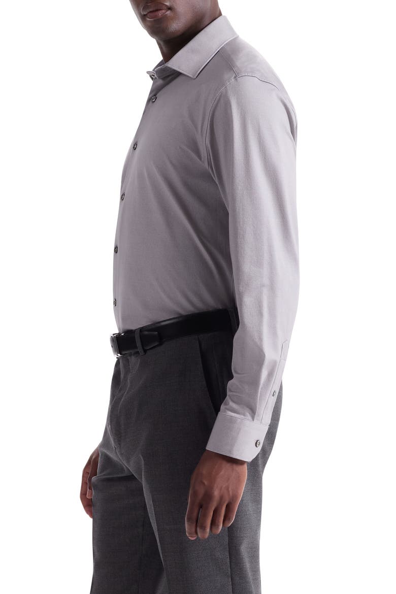 Jimmy OoohCotton® Button-Up Shirt, Alternate, color, WALNUT