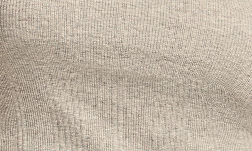 Lucky Brand Rib Cotton Henley In Gray