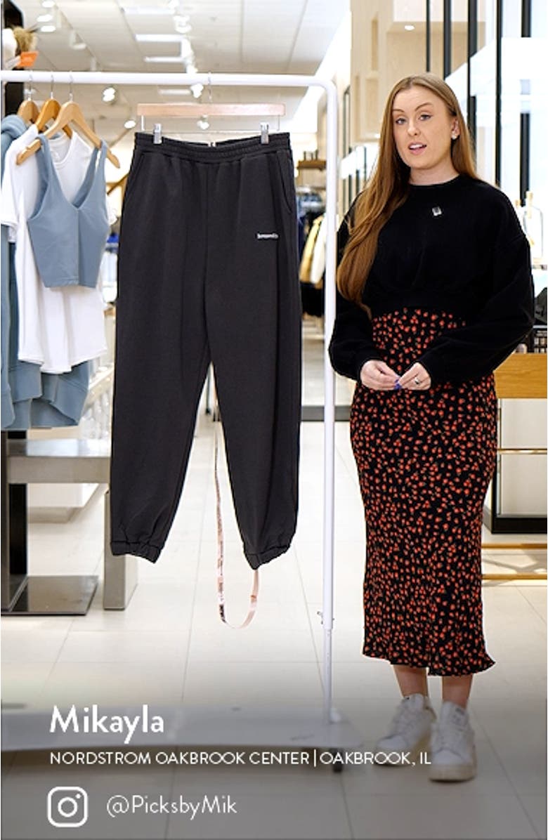 Logo Cotton Joggers, sales video thumbnail