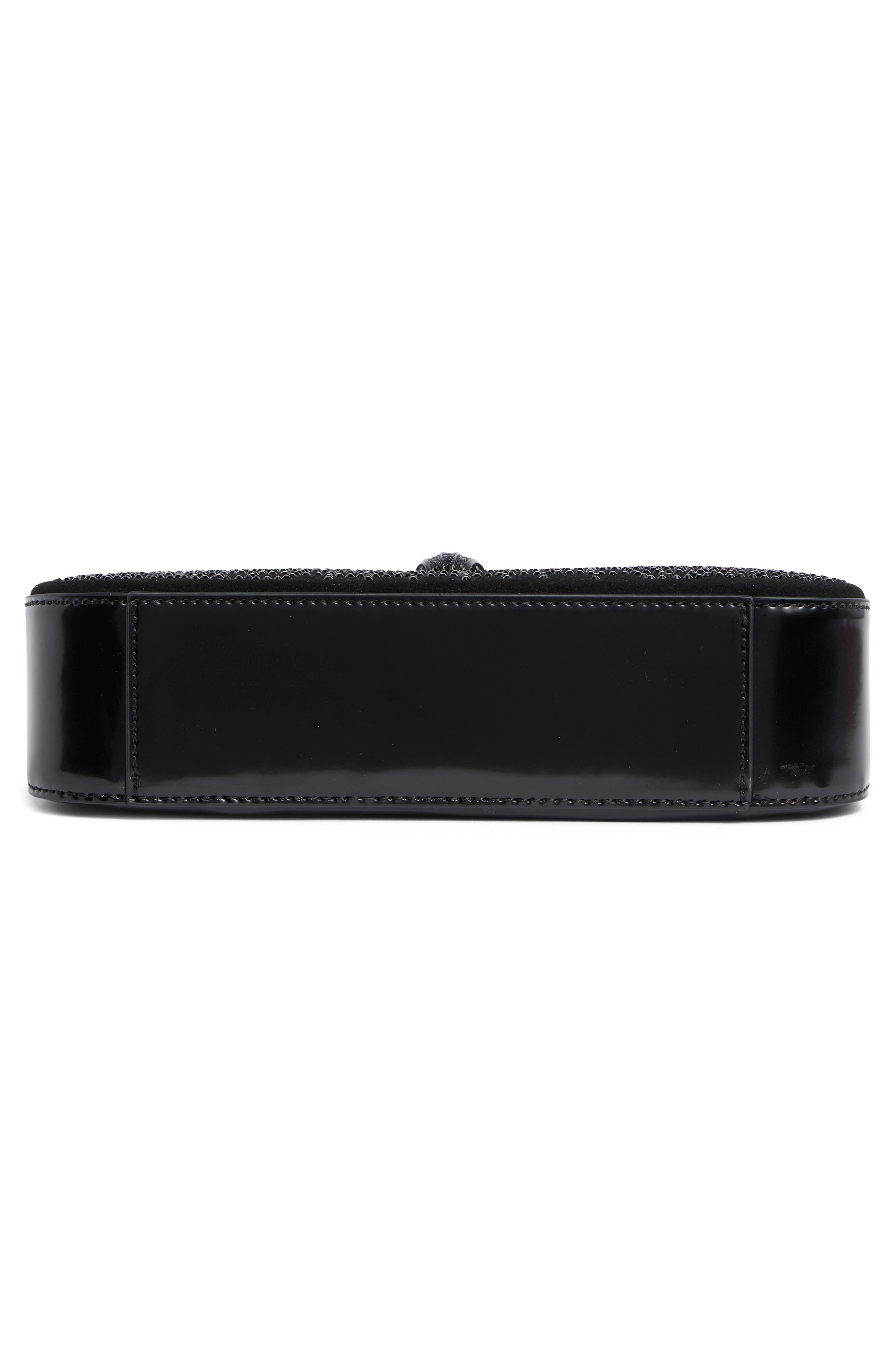 Kurt Geiger London Crystal Embellished Shoulder Bag, Alternate, color, 