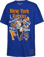 Mitchell & Ness Youth Mitchell & Ness Jalen Brunson Blue New York Knicks Chalked Up Player T-Shirt
