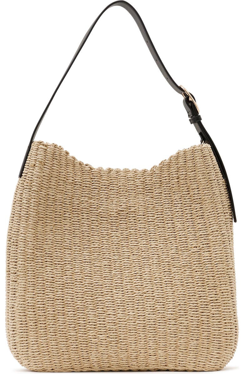 Reiss Margot Shoulder Bag, Main, color, Natural