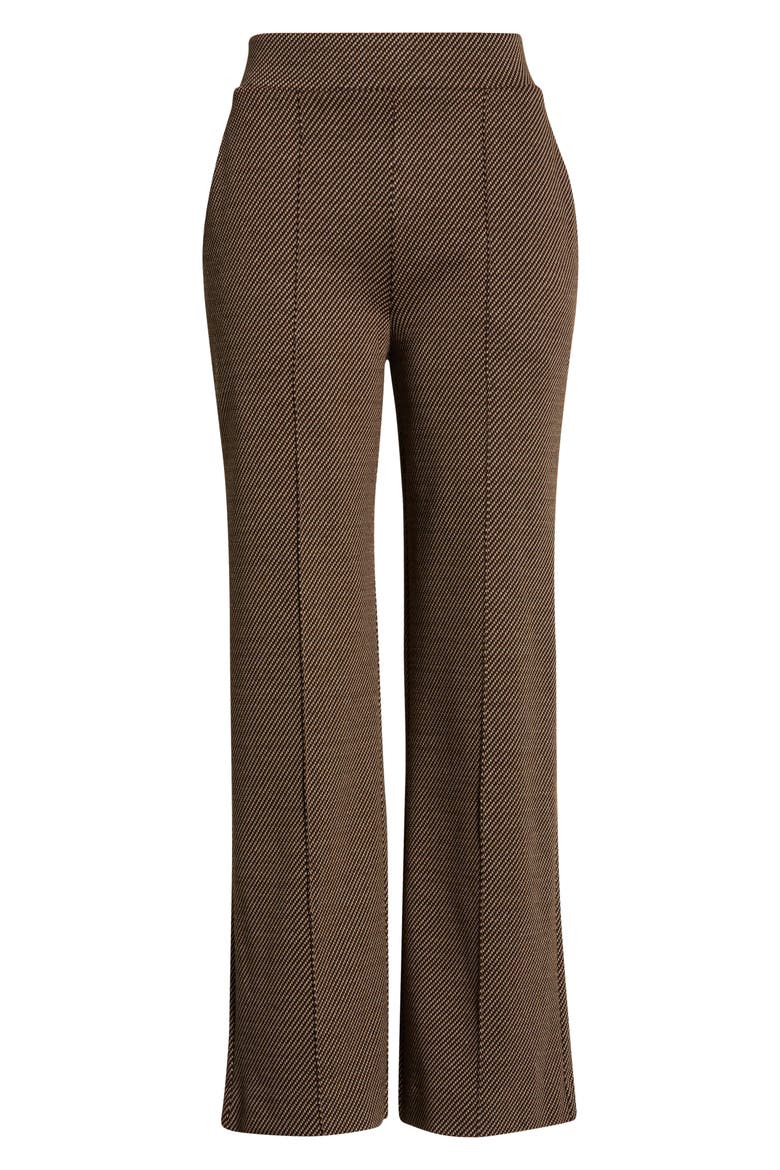 Pintuck Pleat Wide Leg Pants, Alternate, color, FOXTROT