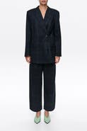 BIMBA Y LOLA Checked Barrel-Leg Trousers