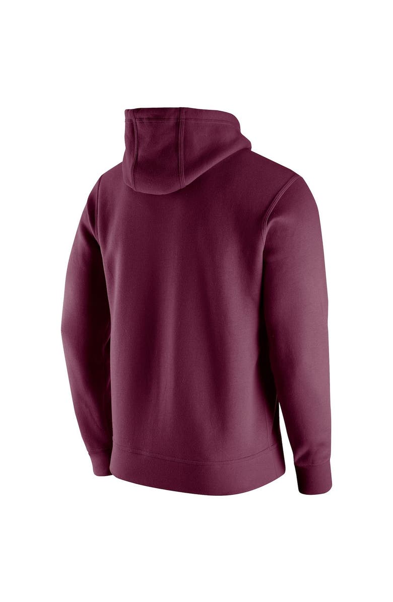 Nike Men's Nike Maroon Virginia Tech Hokies Retro Football Club Fleece Pullover Hoodie, Alternate, color, 