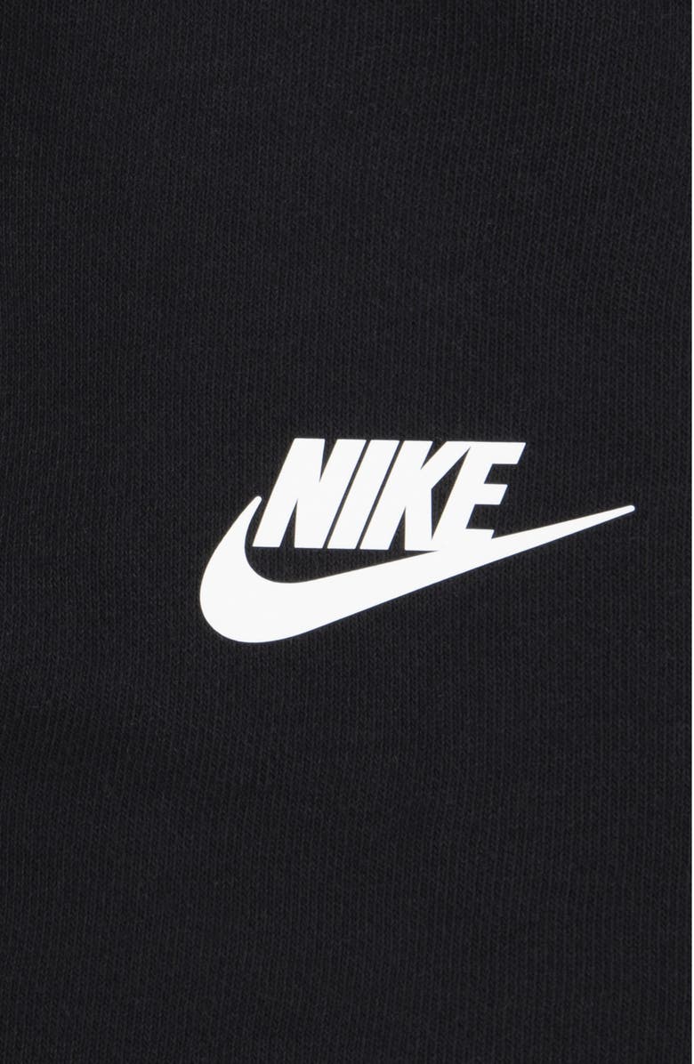 Nike Allover Print Pullover & Joggers Set, Alternate, color, Black