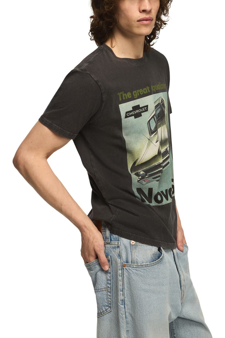 Chevrolet Nova Graphic T-Shirt, Alternate, color, JET BLACK