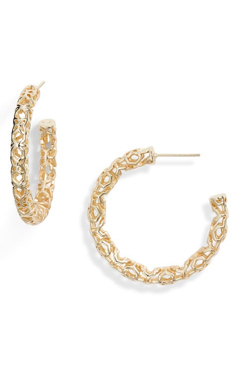 Maggie Medium Hoop Earrings